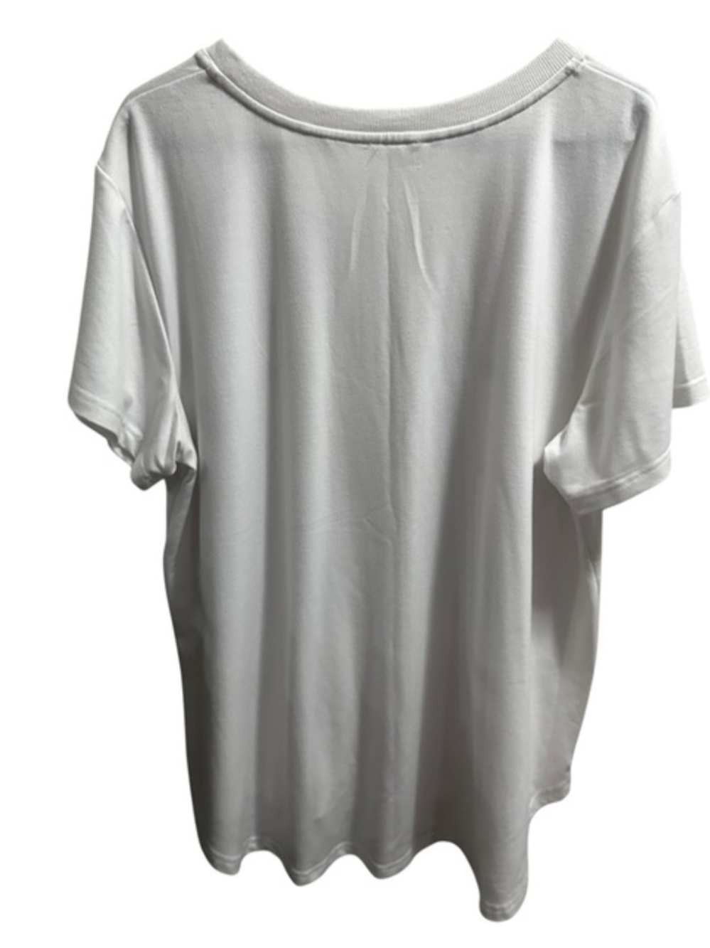 Jane and Delancey Rainbow LOVE Graphic White Short Sleeve Tee - Picture 5 of 6